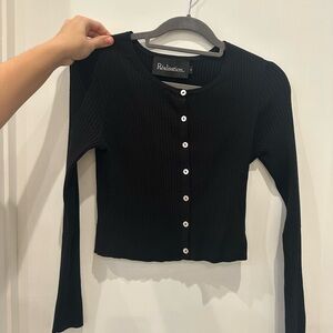 Realisation Par Winona Cardigan in black size medium